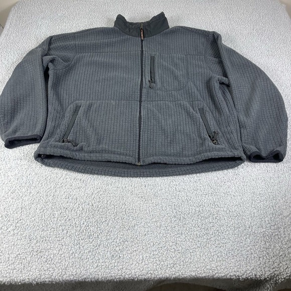 L.L. Bean Men's Sweater Size XLarge- Grey Zip - Picture 1 of 7